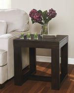 Watson Dark Brown Wood End Table