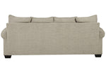 Zarina Jute Fabric Sofa (Oversized)