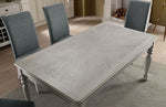 Siobhan II Antique White Wood Dining Table