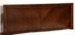 Snyder Brown Cherry Wood King Bed