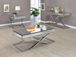 Sundance Chrome Metal/Mirror Coffee Table