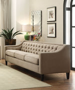 Suzanne Beige Fabric Sofa (Oversized)