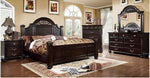 Syracuse Dark Walnut King Bed (Oversized)