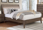 Tawana Warm Gray/Beige Queen Bed (Oversized)