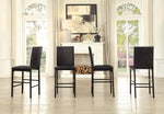 Tempe 4 Black Metal Counter Height Chairs