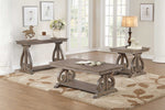 Toulon Oak Wood Sofa Table