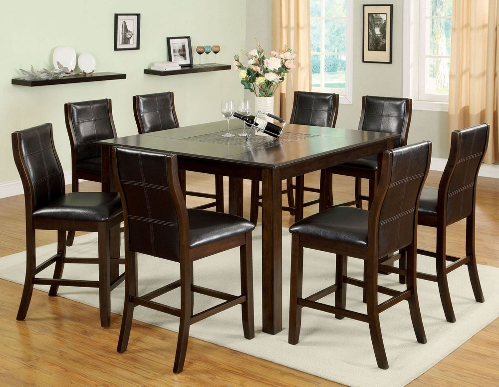 Townsend 2 Brown Cherry Counter Height Chairs – Aetna Stores