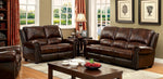 Turton Brown Top Grain Leather Match Loveseat