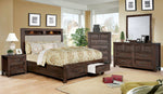 Tywyn Dark Oak Wood Cal King Bed