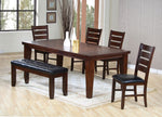 Urbana Cherry Wood Extendable Dining Table