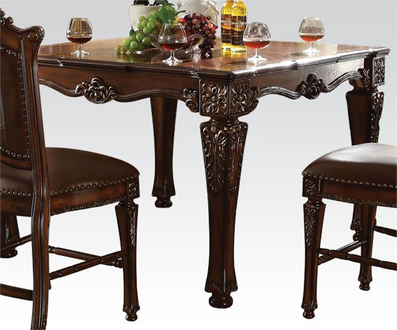 Vendome Cherry Wood Counter Height Table