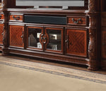 Vendome II Cherry Wood 2-Drawer TV Console