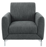 Venture Dark Gray Fabric Chair