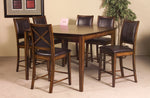 Verona 2 Burnished Oak Counter Height Chairs