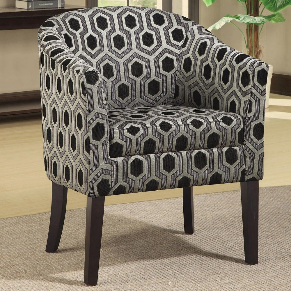 Victoire Multicolor Fabric Accent Chair