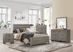 Waldorf Gray Wood Full Bed