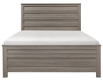 Waldorf Gray Wood King Bed