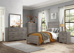 Waldorf Gray Wood Twin Bed