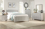 Wellsummer Gray Wood 6-Drawer Dresser