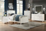 Wellsummer White Wood 6-Drawer Dresser