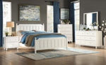 Wellsummer White Wood 6-Drawer Dresser