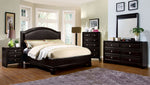 Winsor Espresso Cal King Bed (Oversized)