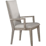 Rocky 2 Gray Oak Fabric/Wood Arm Chairs