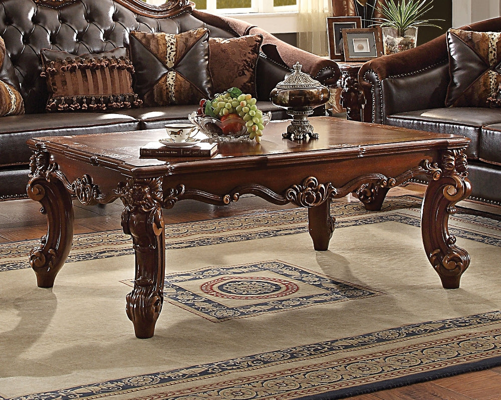 Vendome II Cherry Wood Rectangular Coffee Table