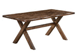 Alston Knotty Nutmeg Wood Rectangular Dining Table