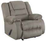 Segburg Cobblestone Fabric Manual Rocker Recliner