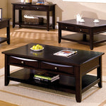 Baldwin Espresso Wood Coffee Table