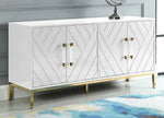 Tamari White Wood Sideboard