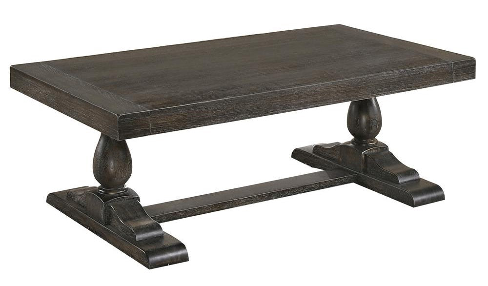 Amy Dove Grey Wood Coffee Table