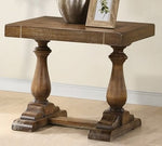 Amy Driftwood Wood End Table