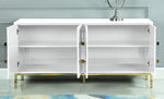 Tamari White Wood Sideboard