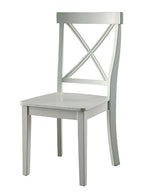 Penelope 2 White Wood Side Chairs