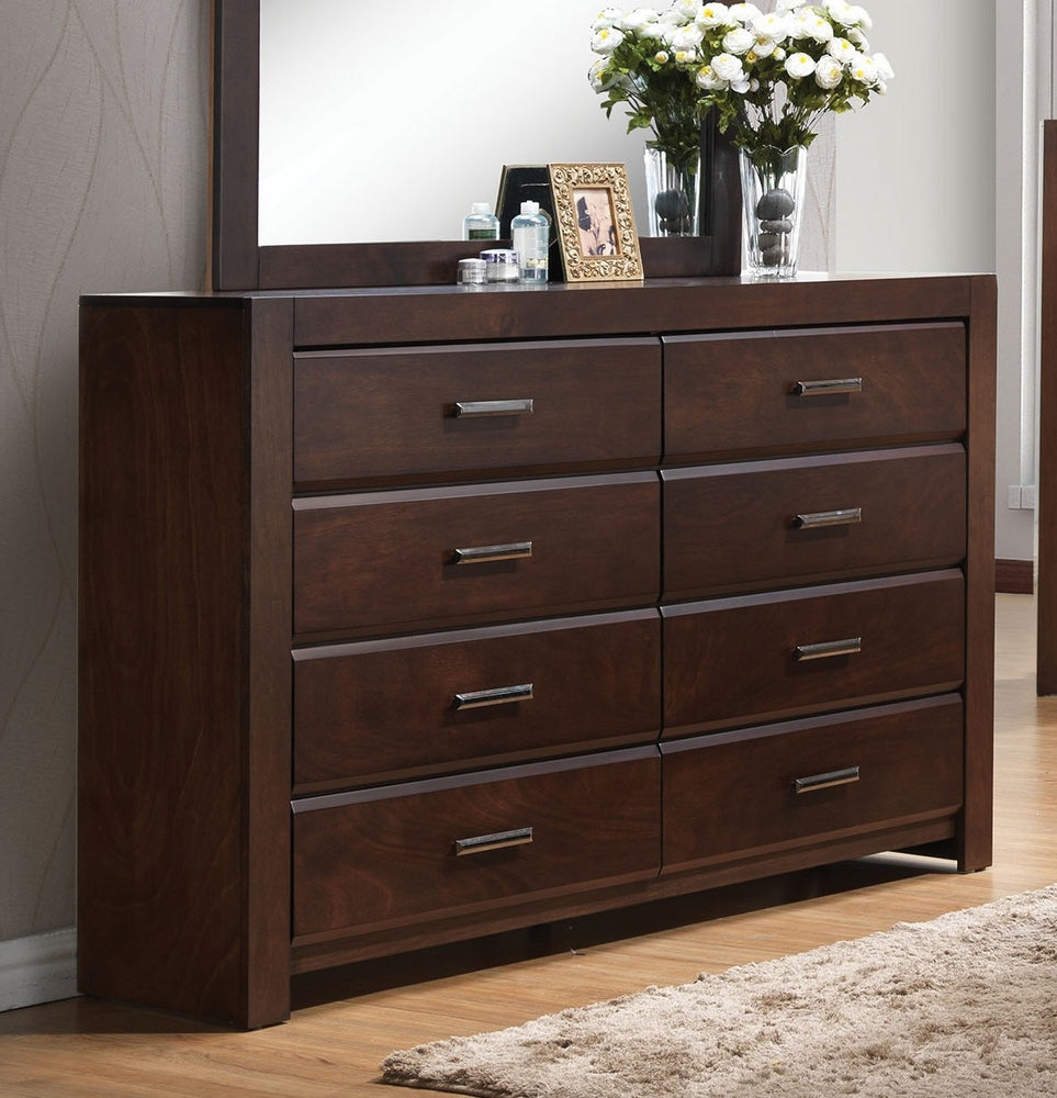 Oberreit Walnut Wood Dresser