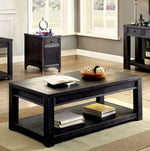 Meadow Antique Black Wood Coffee Table