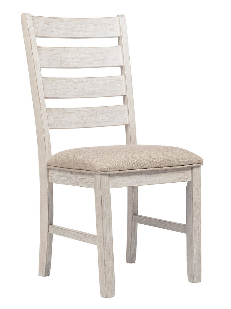 Skempton 2 Light Brown/White Side Chairs