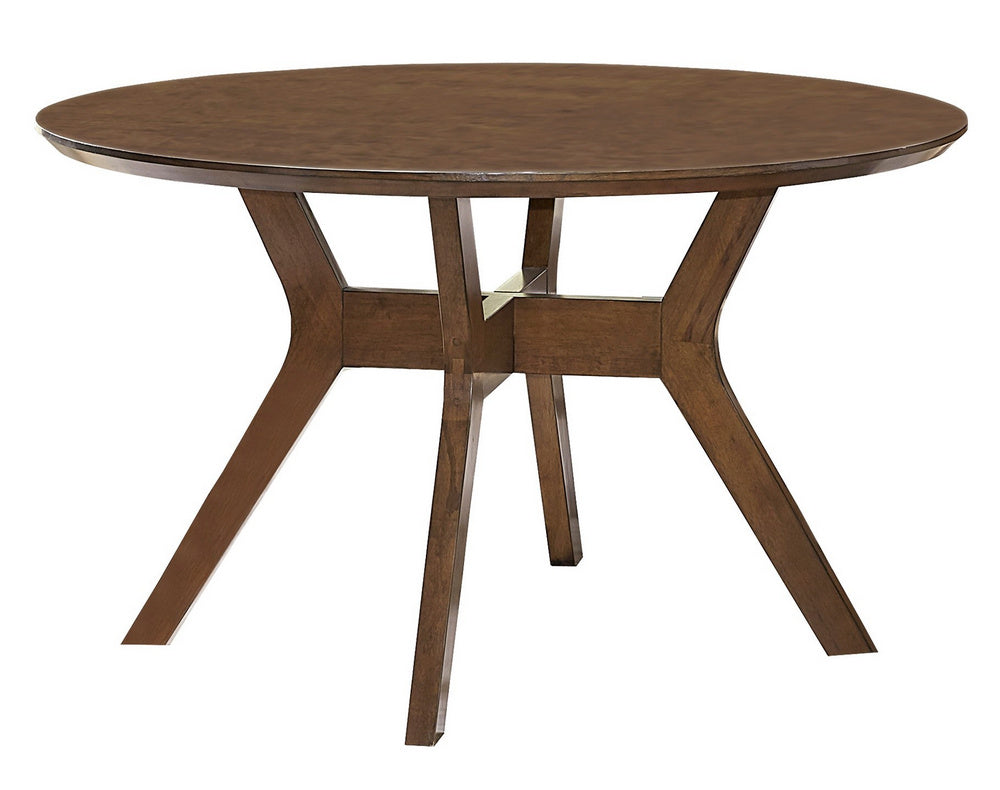 Edam Light Oak Wood Round Dining Table