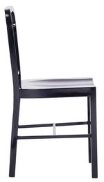 Evonne 2 Black Metal Side Chairs