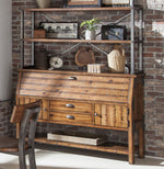 Holverson Rustic Brown Wood Buffet