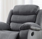 Jim Gray Fabric Manual Recliner