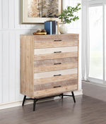 Marlow Rough Sawn Multi Wood 5-Drawer Chest