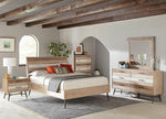 Marlow Rough Sawn Multi Wood Cal King Bed