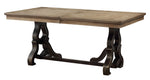 Nathaniel Maple Wood Extendable Dining Table