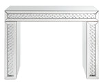 Nysa Mirrored Vanity Desk with Faux Crystals