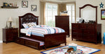 Olivia Dark Walnut Wood Full Bed