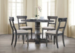 Selena Weathered Grey Wood Dining Table