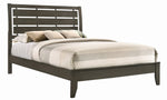 Serenity 5-Pc Mod Grey Wood King Bedroom Set